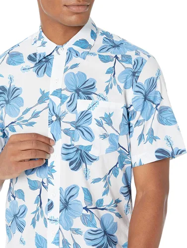 Vista 4 de Tienda Essentials Camisa de manga corta ajustada para hombre