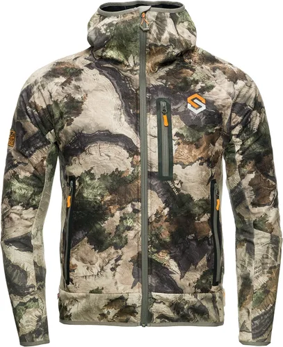 Vista 4 de ScentLok BE1 Reactor Chaqueta de caza de camuflaje de media temporada resistente al viento con aislamiento Primaloft Silver