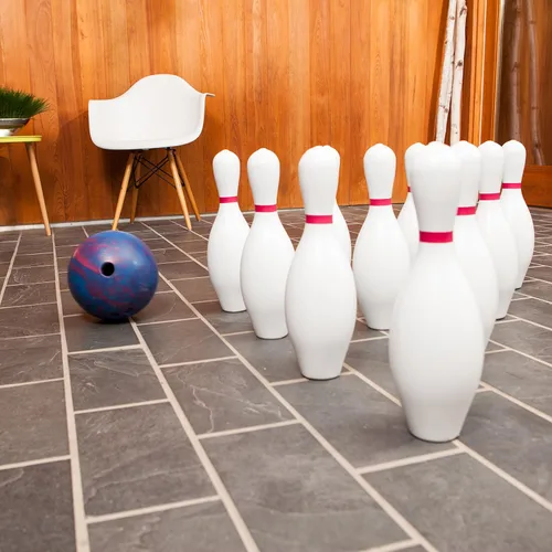 Vista 6 de Champion Sports Rubber Bowling Ball