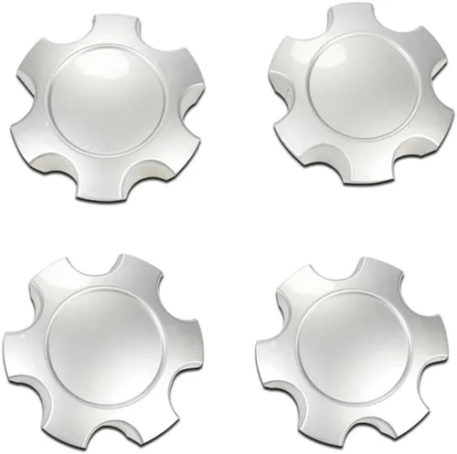 Vista 12 de PIT66 Tapacubos centrales de rueda de 8 lengüetas, compatibles con Chevy Silverado GMC Sierra 1500/99-08 Silverado Sierra 2500/00-08 Suburban/ 02-06