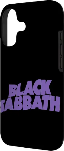 Vista 2 de Funda con logotipo oficial de Black Sabbath Purple para iPhone 17