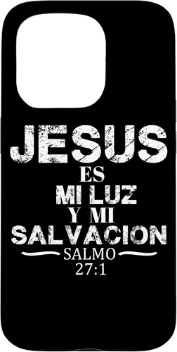 Vista 14 de Salmo Jesus ES Mi Luz Biblia Cristiana - Carcasa para iPhone 17
