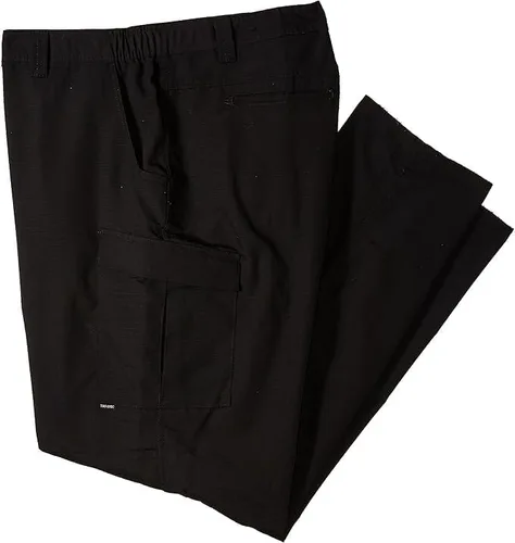 Vista 2 de Tru-Spec Pantalones de bolsillo de carga Simply Tactical para hombre de la serie 24-7, poliéster y algodón Rip-Stop
