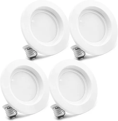 Vista 9 de Bioluz LED Lámpara empotrable LED regulable de 4 pulgadas, 13 W, 90 CRI, lámpara de techo LED de 2700 K, 910 lúmenes, con certificación UL JA8 CEC