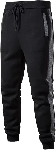 Vista 3 de Chándal casual para hombre con bolsillos, manga larga, cómodo para exteriores, para correr