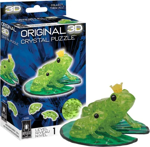 Vista 11 de BePuzzled Cat & Kitten, rompecabezas de cristal 3D original, a partir de 12 años
