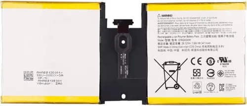 Vista 3 de Batería de repuesto G16QA043H compatible con Microsoft Surface Go 1824 Tablet