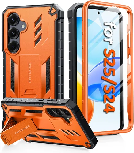 Vista 27 de FNTCASE Funda para Moto G 5G 2023 / Moto G Power 5G 2023 con función atril Negro