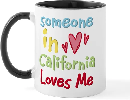 Vista 80 de CafePress Taza de café de cerámica de 11 oz (11.0 fl oz) de San Francisco Blanco - Taza San Francisco