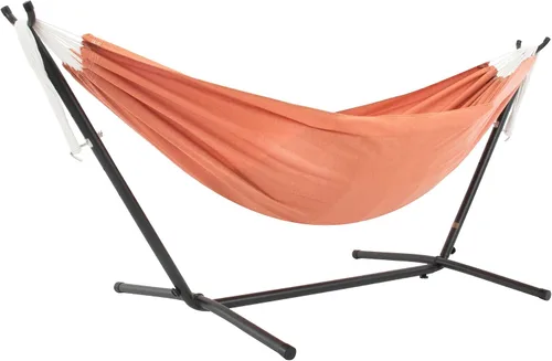 Vista 30 de Hamaca doble Vivere con soporte de acero para ahorrar espacio, poliéster