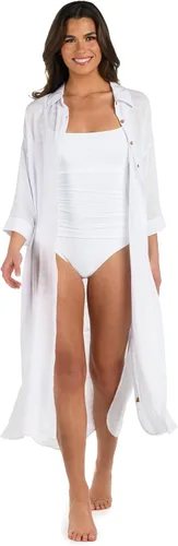 Vista 17 de La Blanca Vestido midi para cubrir el traje de baño para mujer