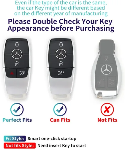 Vista 2 de Creativity for Mercedes Benz AMG C E A CLA CLS G GLA GLC GLE GLS S key