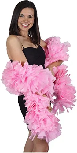 Vista 11 de ZUCKER Boas de plumas unisex para adultos o para mujer Negro