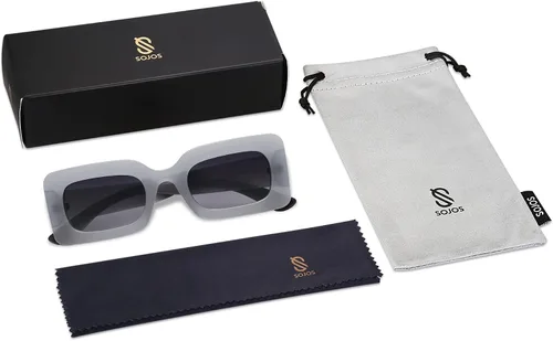 Vista 6 de SOJOS Trendy Sunglasses for Women and Men