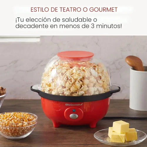 Vista 5 de Elite Gourmet EPM330R - Máquina antiadherente de cerámica para 12 tazas Rojo