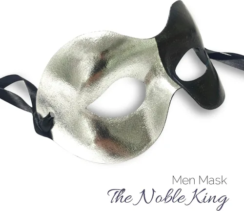 Vista 16 de Masquerade Mask for Couples Women and Men - 3 Pack Venetian Gold and Black Lace, Mardi Gras Mask