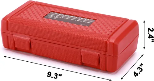 Vista 6 de Mayouko Juego de 4 llaves de impacto de tuerca de eje profundo de 1/2 pulgada, CR-MO, diseño de 12 puntos, métrico, 30,32,34,36mm, enchufe