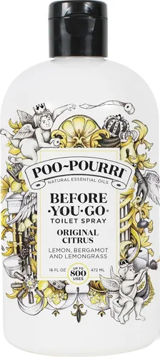 Vista 18 de Poo-Pourri Before-You-Go - Aerosol para inodoro, cítricos originales, 2