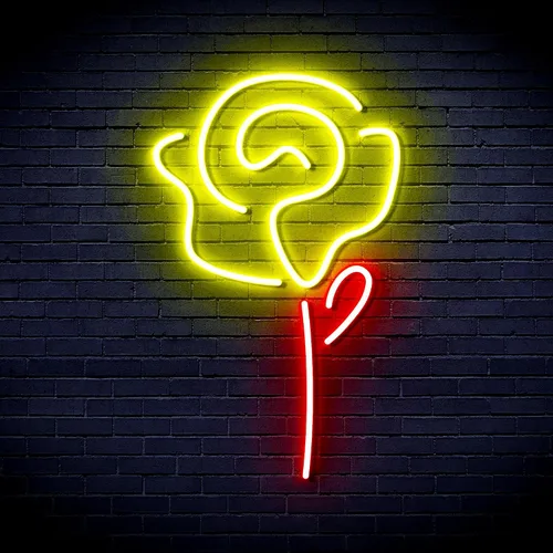 Vista 13 de ADVPRO Rose Flex Silicone LED Neon Sign - Blue - st16s32-fnu0034-b