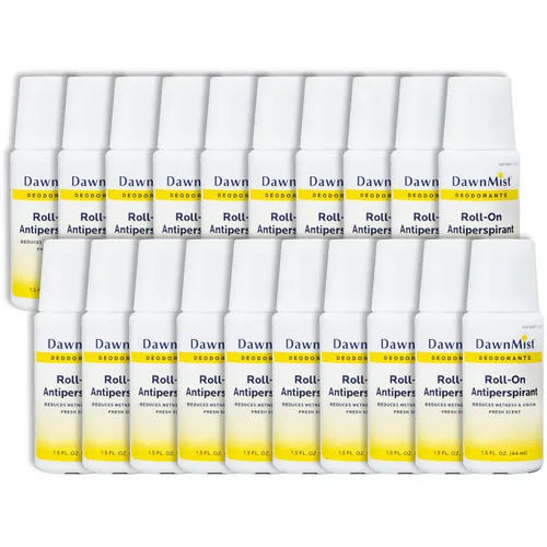 Vista 10 de DAWNMIST Desodorante antitranspirante RD15, 1.5 onzas, Roll-On, paquete de 96