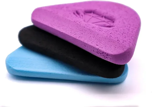 Vista 5 de Las esponjas originales de DiamondCore Tools para cerámica, 3 opciones de esponja de arcilla, lanzamiento de rueda de cerámica, esponja de acabado