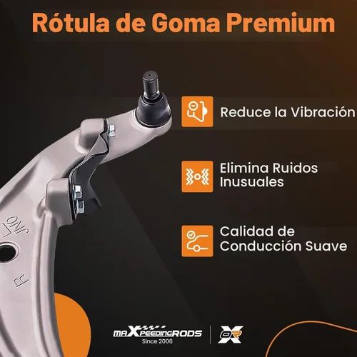 Vista 3 de maXpeedingrods Kit de brazo de control delantero inferior 2 piezas
