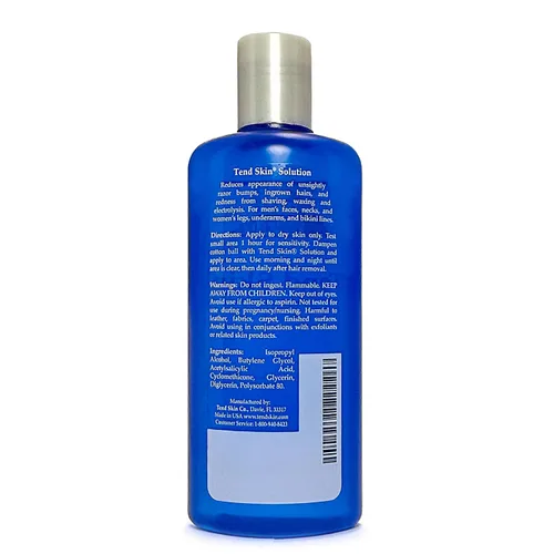 Vista 5 de Cuidado de la piel de Tend Skin para después de rasurarse Solución para quemaduras antiestéticas de afeitar, tóner posterior al afeitado