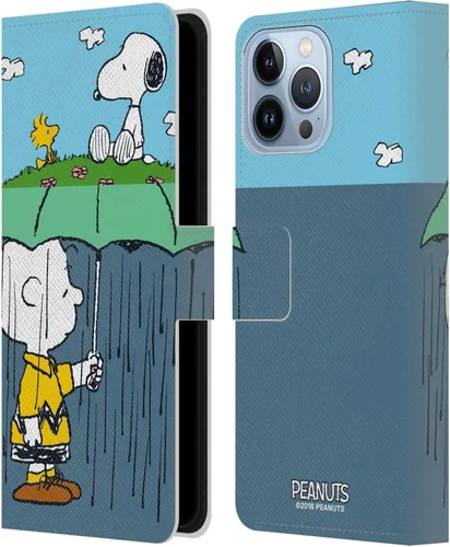 Vista 259 de Head Case Designs Peanuts Charlie & Woodstock Nap Halfs and Laughs - Funda de piel tipo cartera con licencia oficial compatible con Apple iPhone 11