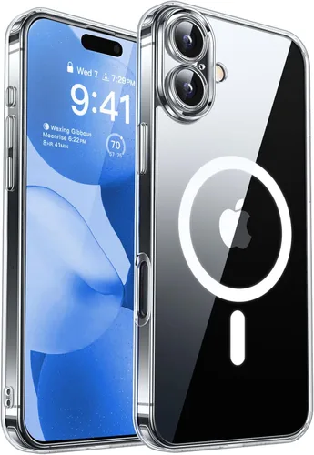 Vista 110 de CANSHN Funda magnética compatible con iPhone Air (6.5 pulgadas), mejorada [protección completa de la cámara] [compatible con Magsafe]