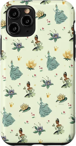 Vista 27 de iPhone 16 Disney Princess Tiana La Princesa y la Rana Print Case