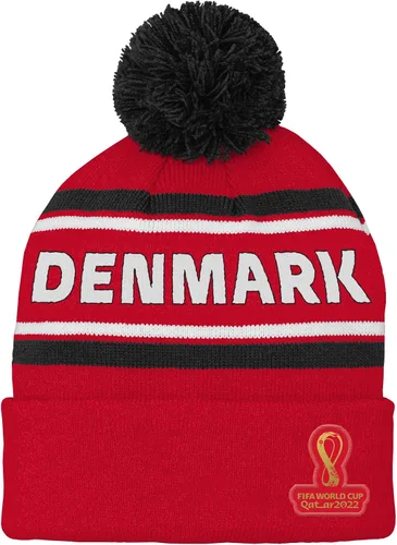 Vista 33 de Outerstuff Sombrero unisex para jóvenes de la Copa Mundial de la FIFA Country Premium Bobble Cuff Pom Hat Borgoña