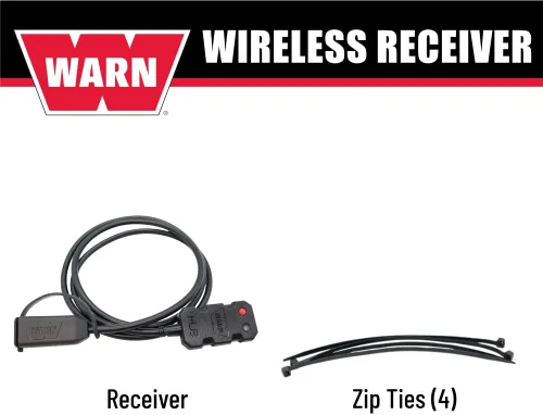 Vista 2 de WARN 103945 Receptor inalámbrico HUB y aplicación de teléfono - para cabrestantes de camiones (Zeon, VR, VR EVO) Bluetooth Compatible, Wireless