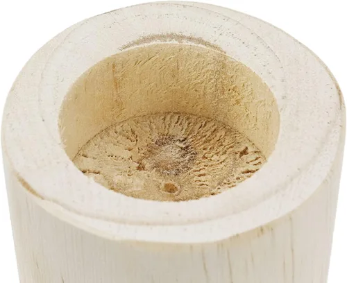 Vista 5 de 4 elevadores cilíndricos de madera para sofá, silla, mesa Inner Dia.1.69",Increase Height 2",Wooden Solid Original Color,DIY