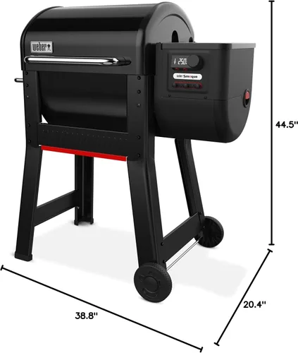 Vista 15 de WEBER PARRILLA DE PELLET SMOQUE 22 BLK