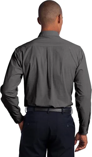 Vista 2 de Port Authority Camisa de fácil cuidado cruzado alto