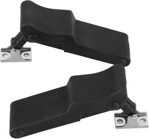 Vista 6 de 2 piezas de pestillo de goma para estante de almacenamiento delantero Compatible con Polaris Sportsman 450 570 850 Touring ETX 7081927 Negro