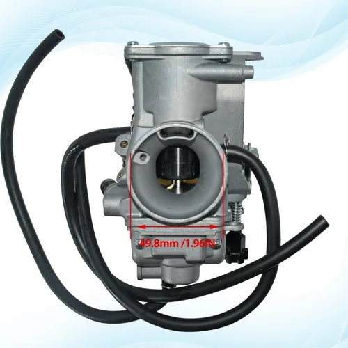 Vista 3 de Carburador ATC250ES para Honda Big Red 250 ATC250ES 1985 1986 1987 Carb Assy Reemplazar 16100-HA0-682 con filtro de aire 17254-HA0-000
