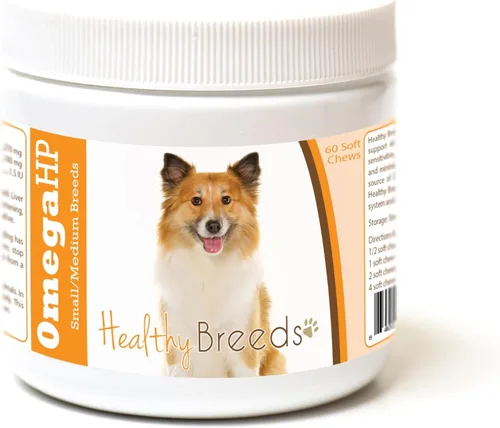 Vista 52 de Healthy Breeds Affenpinscher Omega HP - Masticables suaves para piel y pelaje, 60