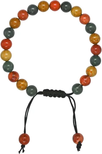 Vista 64 de Pulsera del zodiaco de cristales curativos