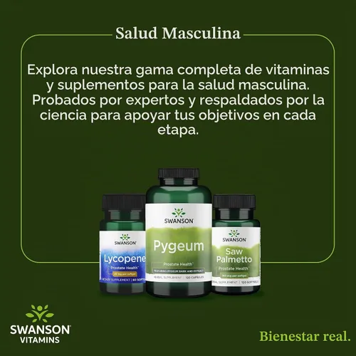 Vista 6 de Swanson Saw Palmetto - Suplemento de hierbas que promueve el apoyo a la salud de la próstata masculina - Suplemento natural para el cabello y apoyo