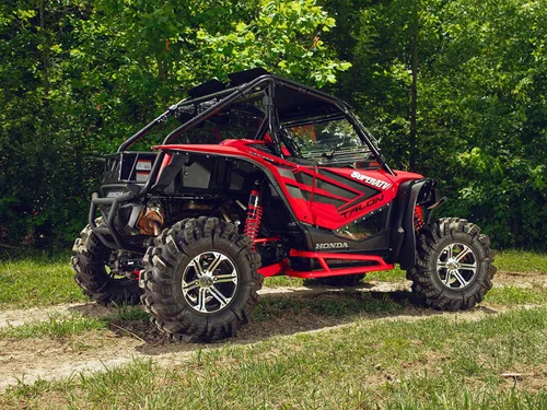 Vista 6 de Guardabarros SuperATV para Honda Talon 1000X / 1000R / 2020+ 1000X-4 Durabilidad extrema Protege contra rocas, suciedad, arena y otros desechos