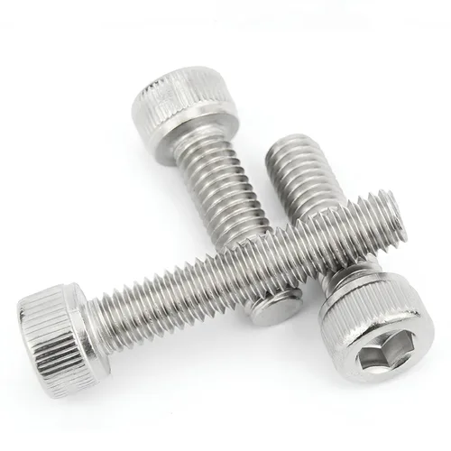Vista 4 de Tornillo de cabeza hueca M4-0.028 x 1.772 in, perno métrico, rosca completa, unidad hexagonal Allen, acabado brillante, rosca de máquina, rosca