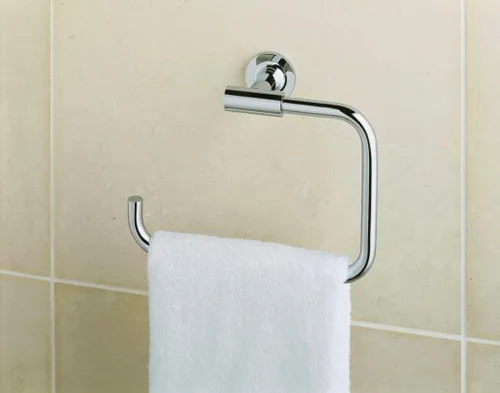 Vista 2 de Kohler Purist - Toallero de pared de 8-7/8 pulgadas, latón vibrante