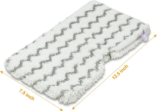 Vista 7 de Paquete de 6 almohadillas de repuesto para trapeador de vapor compatibles con Shark Steam Pocket Mop S3501 S3550 S3601 S3801 S3901 SE450 S3601D