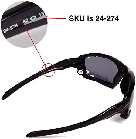 Vista 3 de walleva Vented Lentes de repuesto para Oakley JawboneGafas de sol, Color Opciones de 22