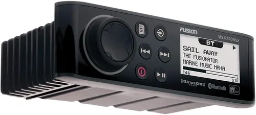 Vista 4 de Fusion MS-RA70NSX - Sistema de entretenimiento marino con mando a distancia inalámbrico, color blanco