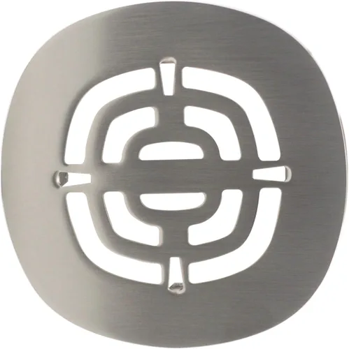 Vista 10 de Westbrass D316-18 4-1/2" OD - Colador de ducha a presión para desagüe, bronce cepillado