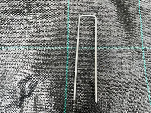 Vista 6 de Sandbaggy Grapas de césped para jardines de 6 pulgadas (acero galvanizado de calibre 9) ~ Ideal para suelos duros - 20% más grueso que