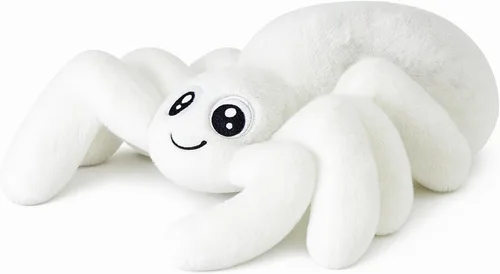 Vista 8 de Animal de peluche de araña mentirosa calentable y refrigerable, almohadilla térmica para microondas para calambres menstruales, lindos peluches