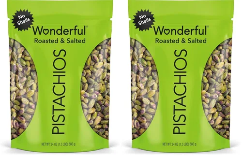 Vista 10 de Wonderful Pistachos - Pistachos sin cáscara, asados y salados, 6 onzas